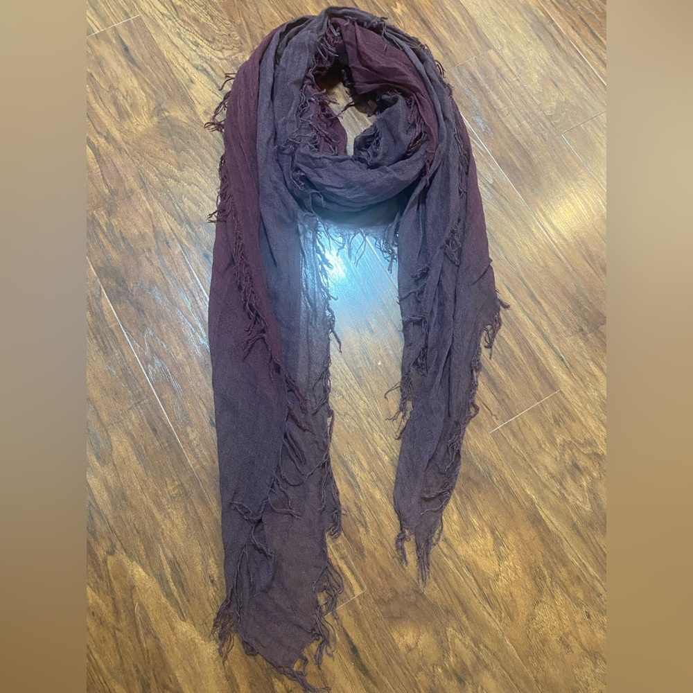 CHAN LUU CASHMERE SILK FRINGE SCARF